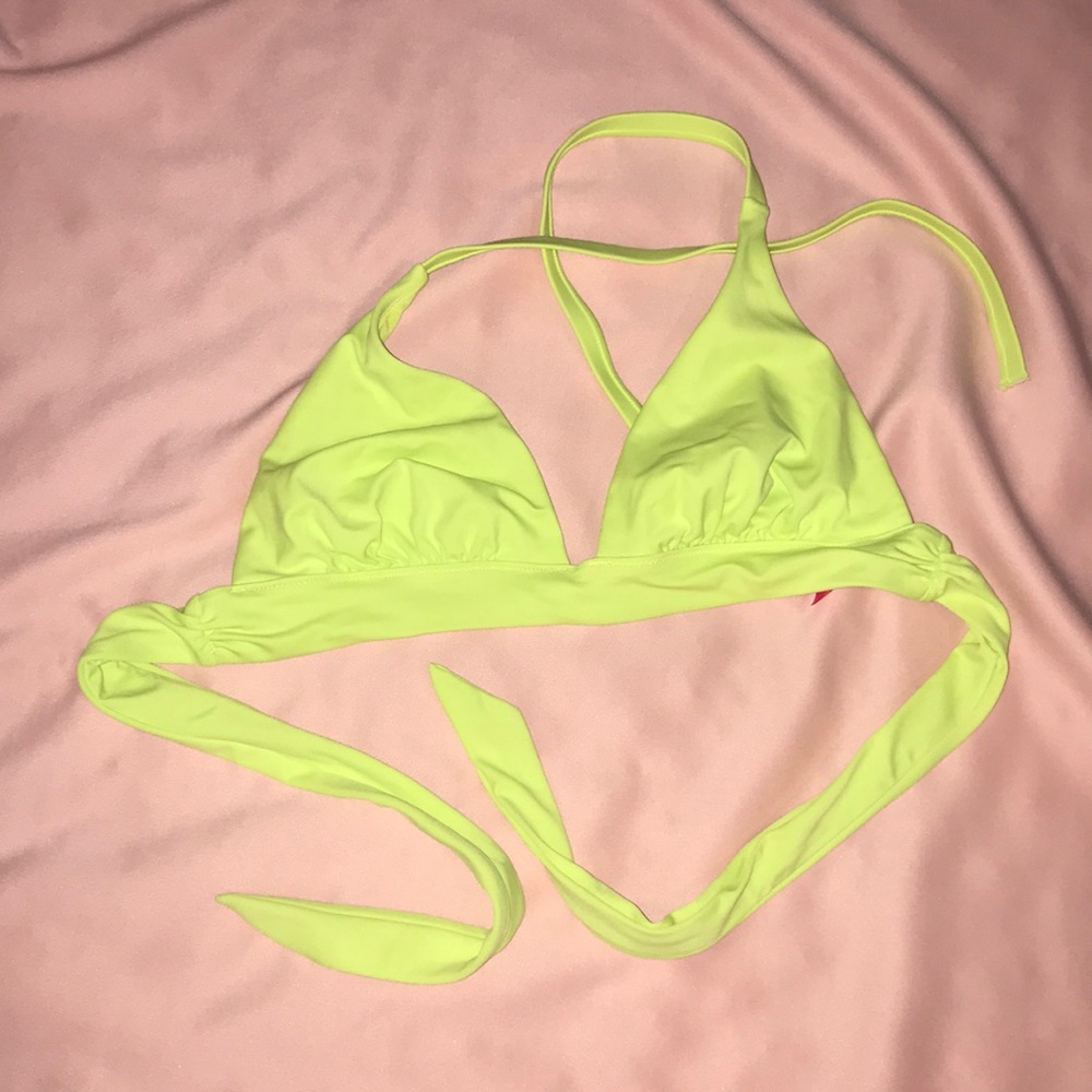 Victoria’s Secret Lime Green Bikini top